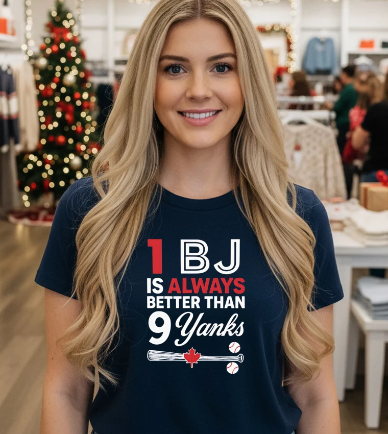 1 Bj Is Always Better Than 9 Yanks Mlb - black-t-shirt 1 Bj Is Always Better Than 9 Yanks Mlb Black T Shirt 1