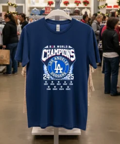 B2B World Champions 24 25 Los Angeles Dodgers shirt