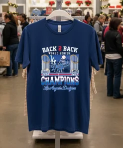 Back 2 Back World Series 2024 2025 Los Angeles Dodgers shirt