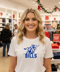 Buffalo Bills Charging Bull Football shirt