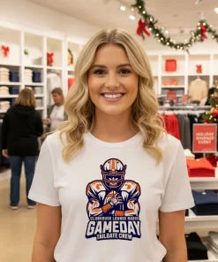 Clubhouse Lounge Radio Gameday Tailgate Crew Football T S   White T Shirt