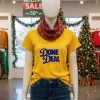 Done Deal La Back 2 Back Los Angeles Dodgers 2025 Yellow T Shirt