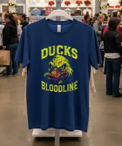 Ducks Bloodline T S   Navy T Shirt