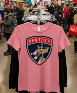 Florida Panthers Shield Pink Panther shirt