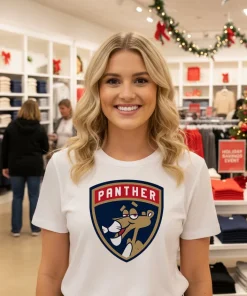 Florida Panthers Shield Pink Panther shirt