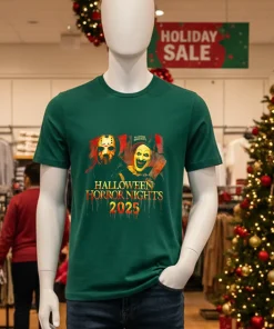 Halloween Horror Nights 2025 T S   Green T Shirt