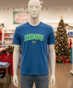 Hannah Dunk Ndsu Ncaa Women S Golf   Blue T Shirt