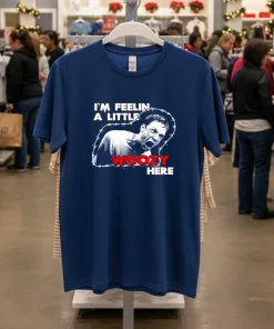 I m Feelin A Little Wooz Here scream shirt
