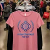 Interchained Art Logo T S   Pink T Shirt