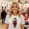 J.d. Vance Becoming President Caricature White T Shirt