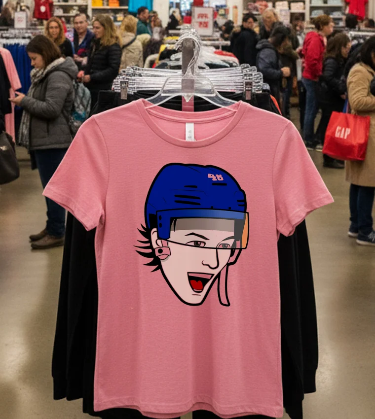 Jeremy Williams Toronto Maple Leafs Big Head Cartoon Pink T Shirt