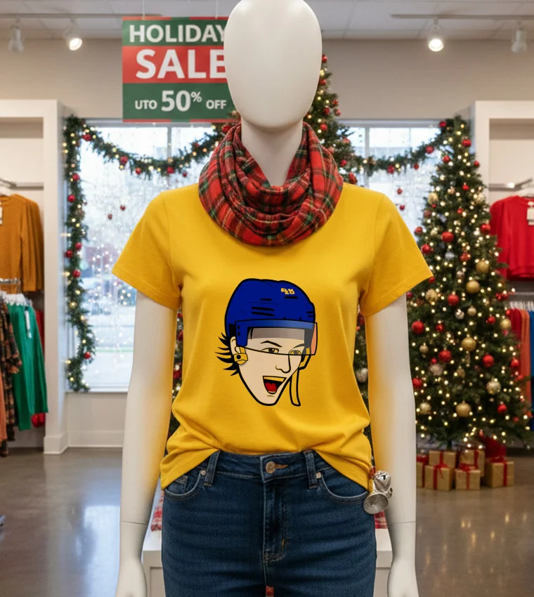 Jeremy Williams Toronto Maple Leafs Big Head Cartoon - yellow-t-shirt Jeremy Williams Toronto Maple Leafs Big Head Cartoon Yellow T Shirt