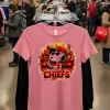 Kanasa City Chiefs Snoopy Cute T S   Pink T Shirt