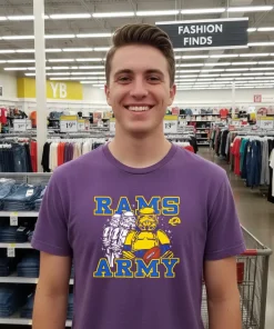 Los Angeles Rams X Star Wars Nfl 2025 Purple T Shirt