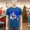 New York Giants Jaxson Dart Cam Skattebo Step Brothers Poster Blue T Shirt