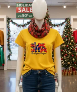 Not Blue Jays which is Dodgers shirt