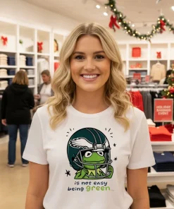 Philadelphia Eagles is not easy being green cartoon shirt