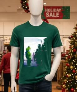 Portland Frog Protest T S   Green T Shirt