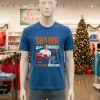 Shawn Mendes 2025 On The Road Again Tour Signature T S   Blue T Shirt