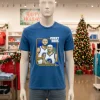 Steph Curry And Seth Curry Golden State Warriors Step Brothers Retro Blue T Shirt