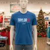 Taylor 56 New York Football Signature T S   Blue T Shirt