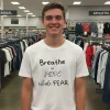 Breathe In Hope Exhale Fear T S   White T Shirt