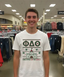 Christmas In The Castle 2025 White T Shirt 1