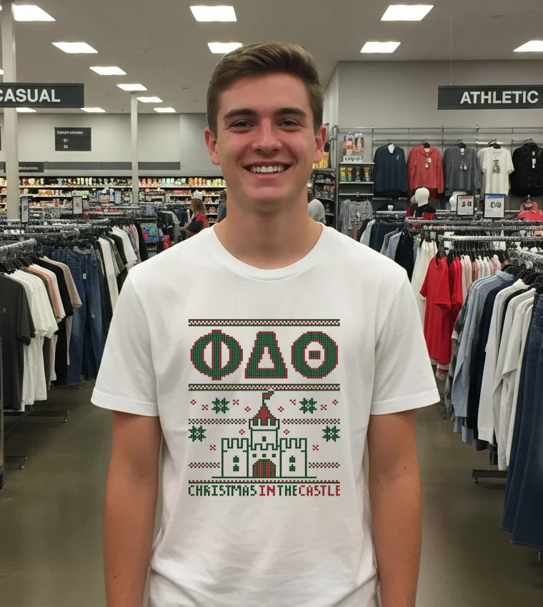 Christmas In The Castle 2025 White T Shirt 2