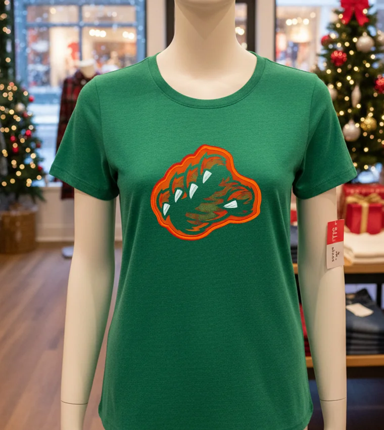 Coach Hightower The Bear Claw - green-t-shirt Coach Hightower The Bear Claw Green T Shirt 1