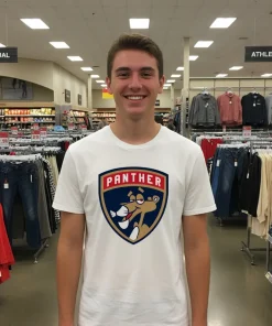 Florida Panthers Shield Pink Panther shirt