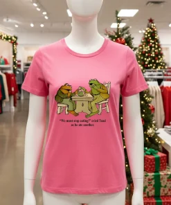 Frog and Toad We must stop eating cried Toad as he ate another vintage shirt