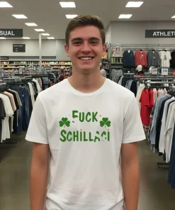 Fuck Schillaci T S   White T Shirt