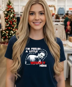 I m Feelin A Little Wooz Here scream shirt