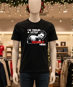 I m Feelin A Little Wooz Here scream shirt