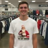 I Want You To Get Drunk At The Office Christmas Party Uncle Santa   White T Shirt