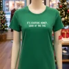Its Couture Honey Look At The Tag Text Green T Shirt 1