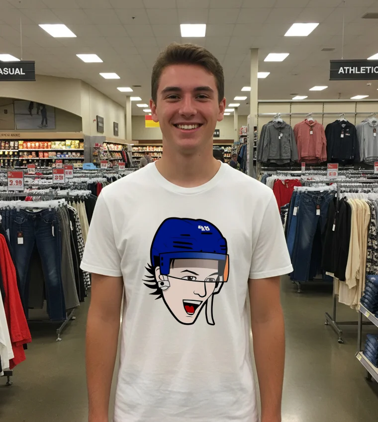 Jeremy Williams Toronto Maple Leafs Big Head Cartoon White T Shirt 1