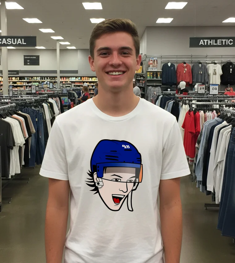 Jeremy Williams Toronto Maple Leafs Big Head Cartoon - white-t-shirt Jeremy Williams Toronto Maple Leafs Big Head Cartoon White T Shirt 2