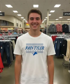 John Tyler Detroit Lions christmas shirt