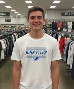 John Tyler Detroit Lions christmas shirt