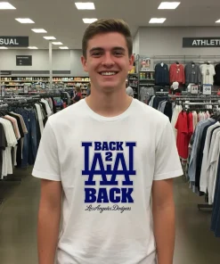 LA Back 2 Back Los Angeles Dodgers shirt