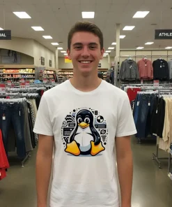 Linux Tux World shirt