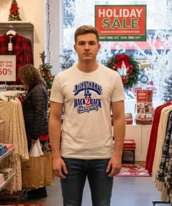 Los Angeles back 2 back 2024 2025 Champions shirt