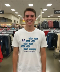 Los Angeles Baseball Nine Time World Champs losing is not an option shirt