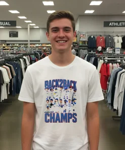Los Angeles Dodgers Back 2 Back Mini Champs shirt