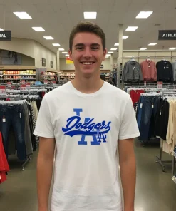 Los Angeles Dodgers White Heritage Slugger 2025 shirt