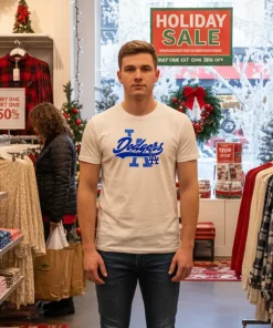 Los Angeles Dodgers White Heritage Slugger 2025 shirt