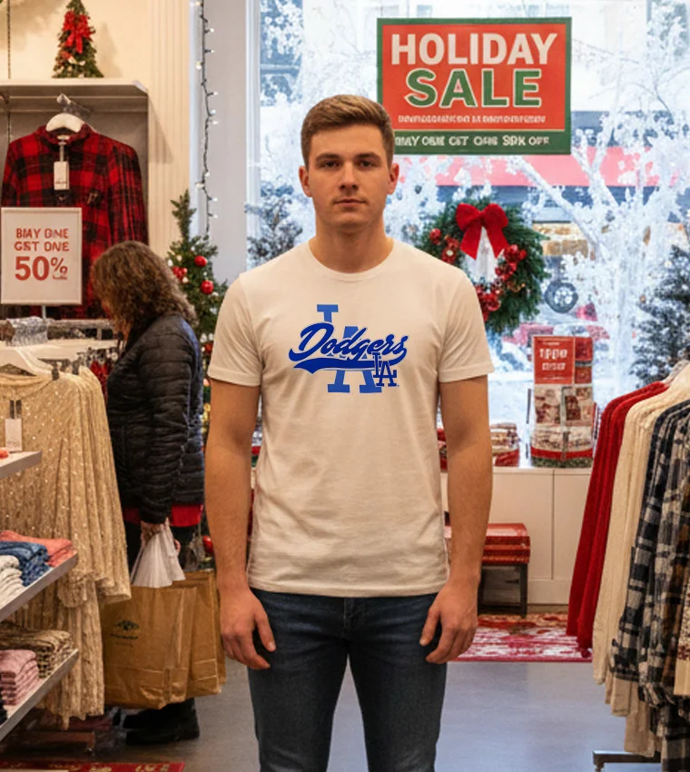 Los Angeles Dodgers White Heritage Slugger 2025 White T Shirt 2