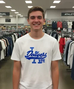 Los Angeles Dodgers White Heritage Slugger 2025 shirt