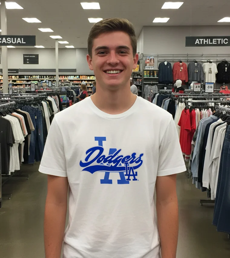 Los Angeles Dodgers White Heritage Slugger 2025 - white-t-shirt Los Angeles Dodgers White Heritage Slugger 2025 White T Shirt 3